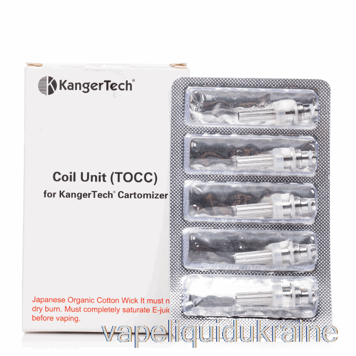Vape Ukraine Kanger TOCC Replacement Coils 1.8ohm TOCC Coils